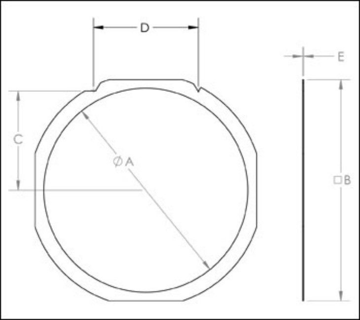 Wafer Ring Frame